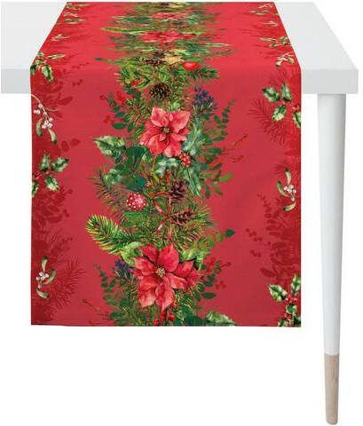 APELT Tafelloper 3607 WINTERWERELD, kerstversiering, kerst Digitale print(1 stuk )