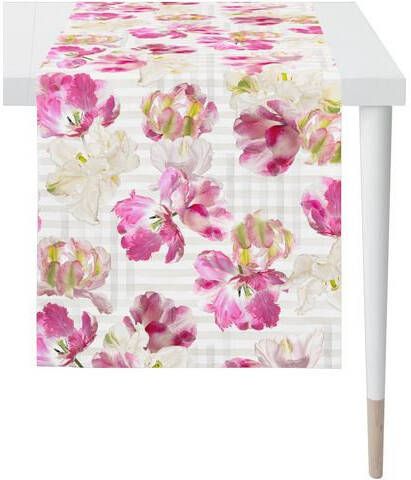 APELT Tafelloper 6405 SPRINGTIME, voorjaarsdecoratie, voorjaar Digitale print(1 stuk )