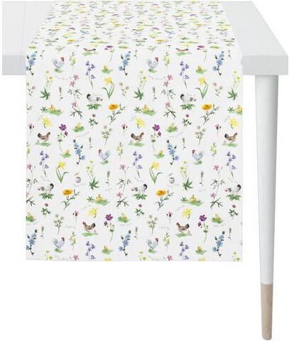 APELT Tafelloper 6412 HAPPY EASTER, paasdecoratie, Pasen Digitaal drukwerk, met paasmotief(1 stuk )