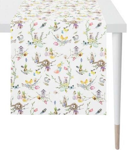 APELT Tafelloper 6445 HAPPY EASTER, paasdecoratie, Pasen Digitale print(1 stuk )