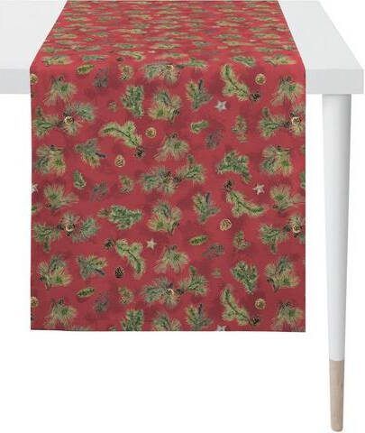 APELT Tafelloper 9530 WINTERWERELD, kerstversiering, kerst Digitale print(1 stuk )