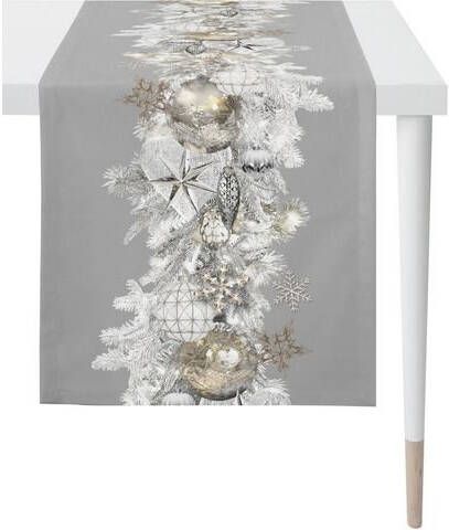 APELT Tafelloper 9599 CHRISTMAS ELEGANCE, kerstversiering, kerst Digitale print(1 stuk )