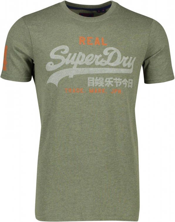 Superdry Shirt met ronde hals VINTAGE VL CLASSIC TEE