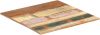 VIDAXL Tafelblad vierkant 15 16 mm 60x60 cm massief gerecycled hout online kopen