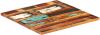 VIDAXL Tafelblad vierkant 25 27 mm 60x60 cm massief gerecycled hout online kopen