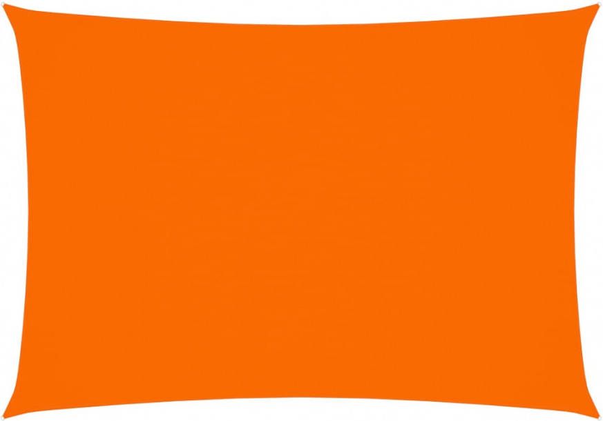 VIDAXL Zonnescherm rechthoekig 3x4, 5 m oxford stof oranje