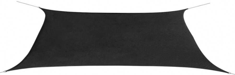 VIDAXL Zonnescherm rechthoekig 4x6 m oxford stof antracietkleurig
