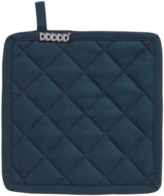 DDDDD Pannenlap Kit 21 X 21 Cm Navy Per 2 Stuks