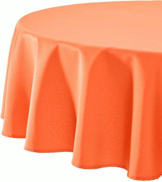 Raebel Tafelkleed rond undine Oranje